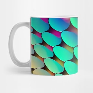 Colorful holographic mermaid tail pattern Mug